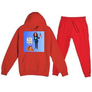 Mop The Floor With Him Kamala! Premium Hooded Sweatsuit Set