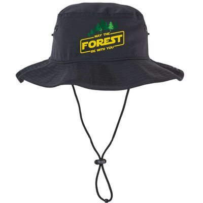 May The Forest Be With You Funny Earth Day Camping Space Pun Legacy Cool Fit Booney Bucket Hat