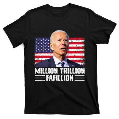 Million Trillion Fafillion Confused Biden Trump Debates 2024 T-Shirt