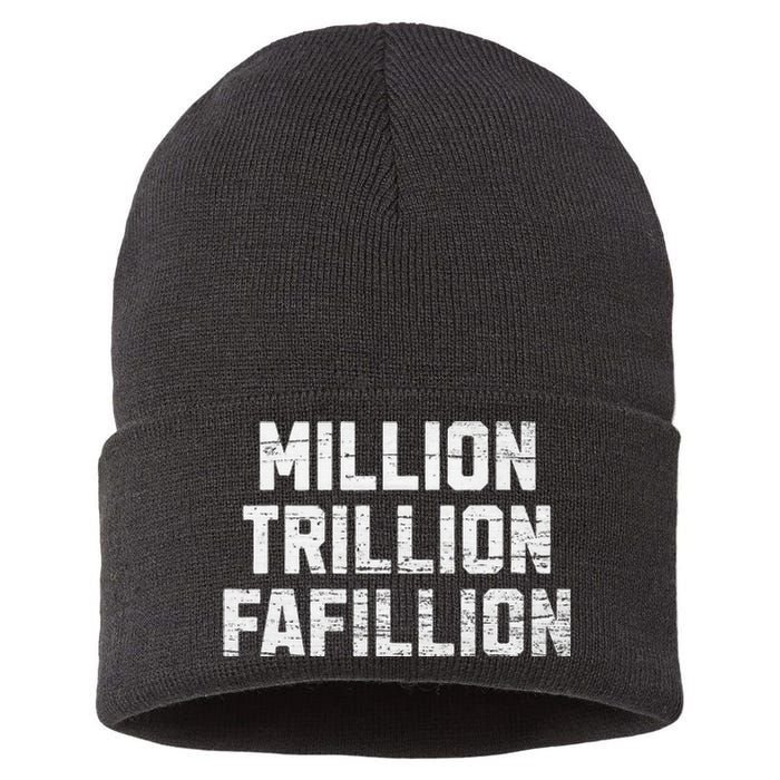 Million Trillions Fafillion Sustainable Knit Beanie