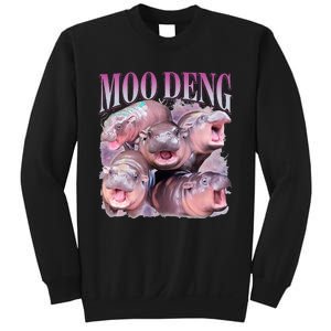 Moodeng The Famous Baby Pigmy Hippo Moodeng Sweatshirt