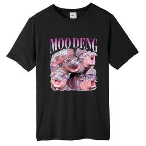 Moodeng The Famous Baby Pigmy Hippo Moodeng Tall Fusion ChromaSoft Performance T-Shirt