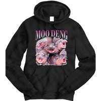 Moodeng The Famous Baby Pigmy Hippo Moodeng Tie Dye Hoodie