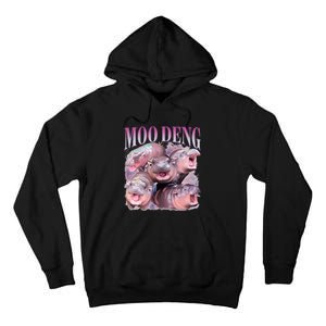 Moodeng The Famous Baby Pigmy Hippo Moodeng Tall Hoodie