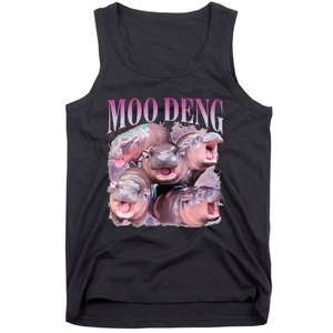 Moodeng The Famous Baby Pigmy Hippo Moodeng Tank Top