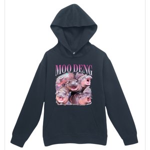 Moodeng The Famous Baby Pigmy Hippo Moodeng Urban Pullover Hoodie