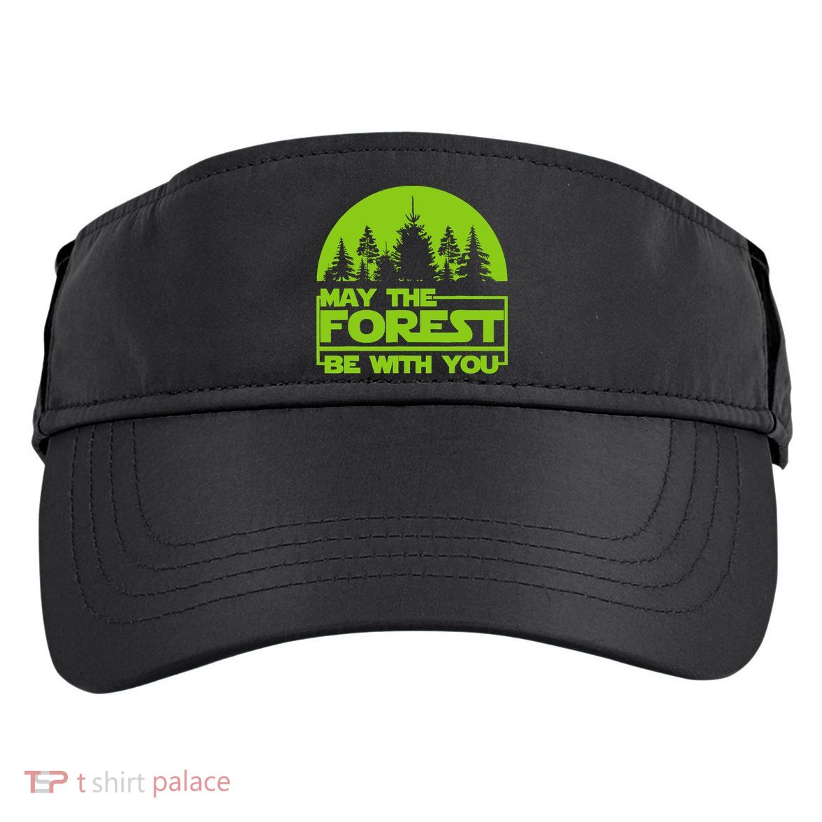May The Forest Be With You Adult Drive Performance Visor