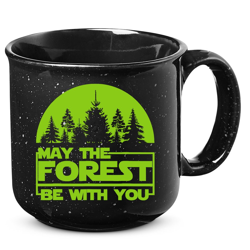 May The Forest Be With You 15oz Campfire Ceramic Mug