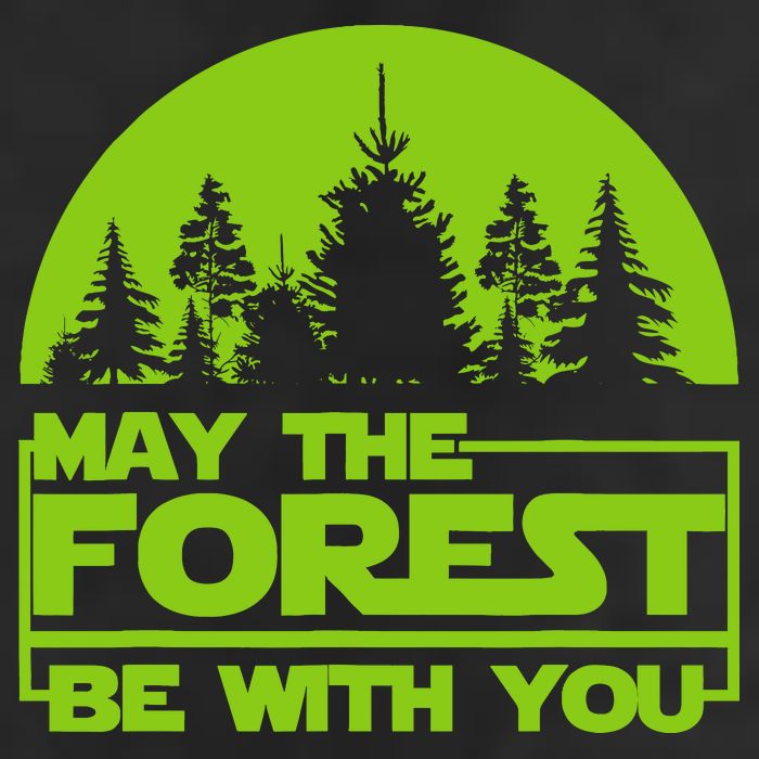 May The Forest Be With You 15oz Campfire Ceramic Mug