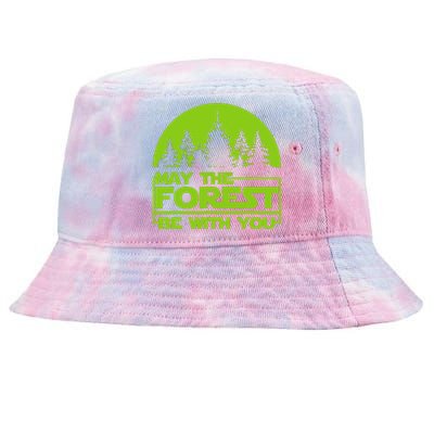 May The Forest Be With You Tie-Dyed Bucket Hat