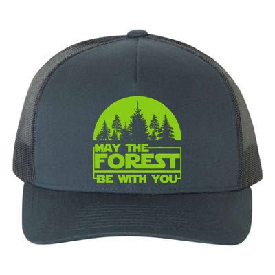 May The Forest Be With You Yupoong Adult 5-Panel Trucker Hat