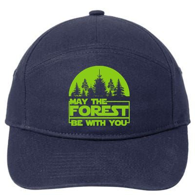 May The Forest Be With You 7-Panel Snapback Hat