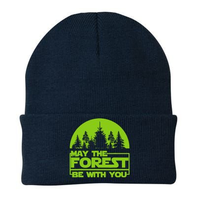 May The Forest Be With You Knit Cap Winter Beanie