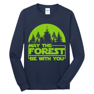 May The Forest Be With You Tall Long Sleeve T-Shirt