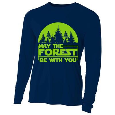 May The Forest Be With You Cooling Performance Long Sleeve Crew