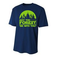 May The Forest Be With You Youth Performance Sprint T-Shirt