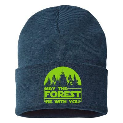 May The Forest Be With You Sustainable Knit Beanie