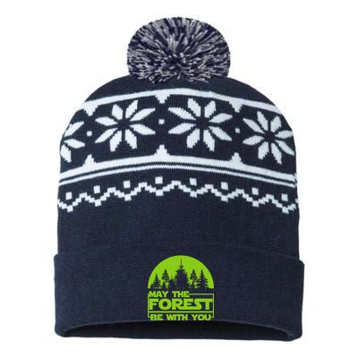 May The Forest Be With You USA-Made Snowflake Beanie