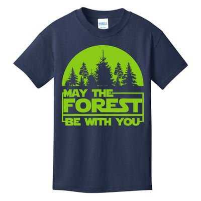 May The Forest Be With You Kids T-Shirt
