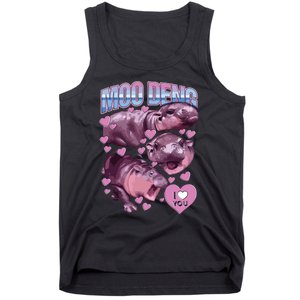 Moodeng The Famous Baby Pigmy Hippo Moodeng Tank Top