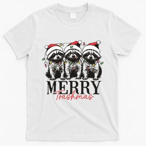 Merry Trashmas Funny Christmas Raccoon Christmas Animal T-Shirt