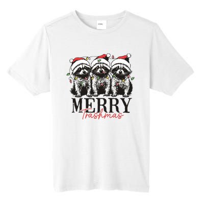 Merry Trashmas Funny Christmas Raccoon Christmas Animal Tall Fusion ChromaSoft Performance T-Shirt