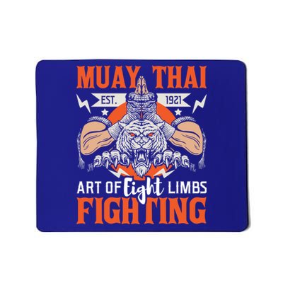 Muay Thai Fighting Mma Thai Boxing Mixed Martial Arts Gift Mousepad