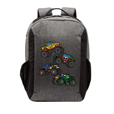 Monster Truck Funny Gift For Gift Assorted Boys Monster Truck Meaningful Gift Vector Backpack