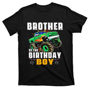 Monster Truck Family Matching Brother Of The Birthday Boy T-Shirt