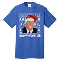 Merry Trumpmas Funny Donald Trump Santa Hat Holiday Xmas Gift Tall T-Shirt