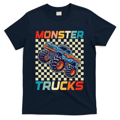 Monster Truck Fors Monster Truck Retro Vintage T-Shirt