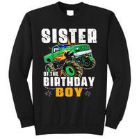 monster truck family matching sister of the birthday Sweatshirt