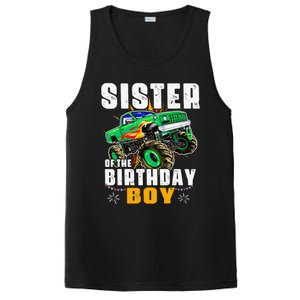 monster truck family matching sister of the birthday PosiCharge Competitor Tank