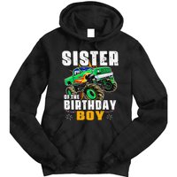 monster truck family matching sister of the birthday Tie Dye Hoodie