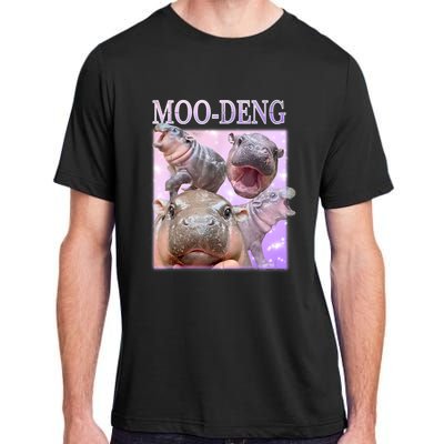 Moodeng The Famous Baby Pigmy Hippo Moodeng Adult ChromaSoft Performance T-Shirt