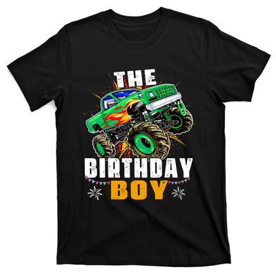 Monster Truck Family Matching The Birthday Boy T-Shirt