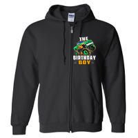 Monster Truck Family Matching The Birthday Boy Full Zip Hoodie