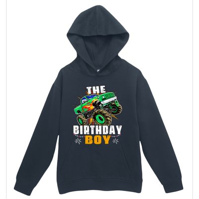 Monster Truck Family Matching The Birthday Boy Urban Pullover Hoodie