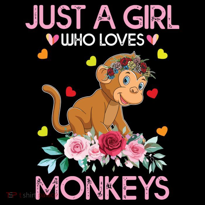 Monkey Tee ForJust A Who Loves Monkeys Daily Commute Backpack