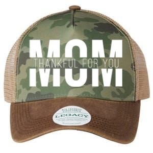 Mom Thankful For You Mothers Day Legacy Tie Dye Trucker Hat