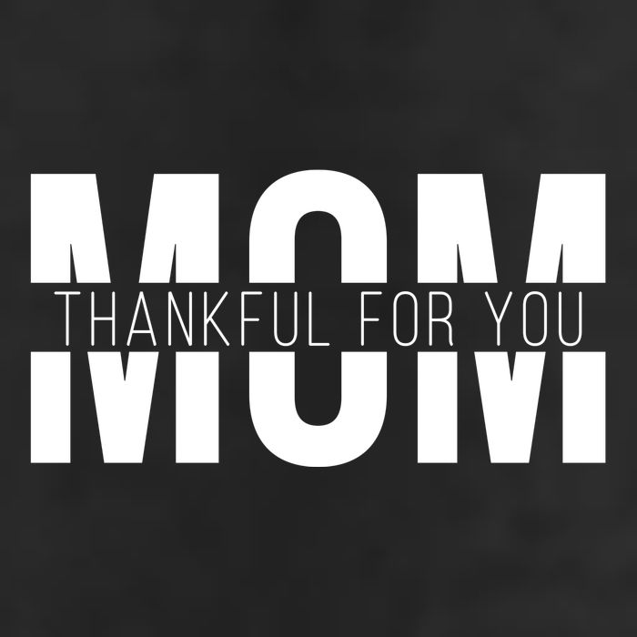 Mom Thankful For You Mothers Day 25L Jumbo Tote