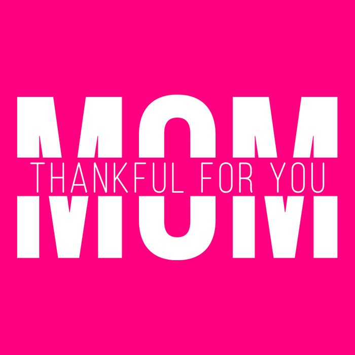 Mom Thankful For You Mothers Day Zip Tote Bag