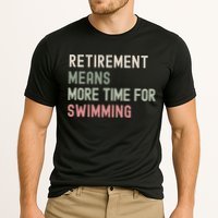 More Time for Swimming Paddling the Lakes in Retirement Performance Shirt