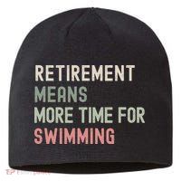 More Time for Swimming Paddling the Lakes in Retirement Sustainable Beanie