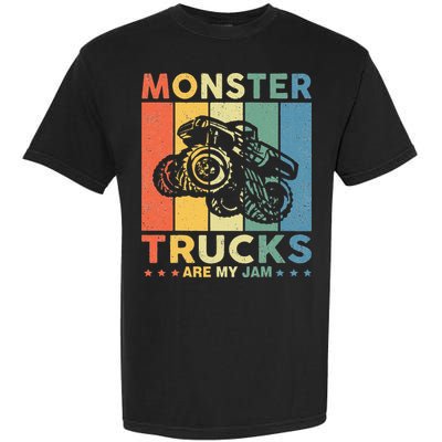 Monster Truck For Adults Kids Garment-Dyed Heavyweight T-Shirt