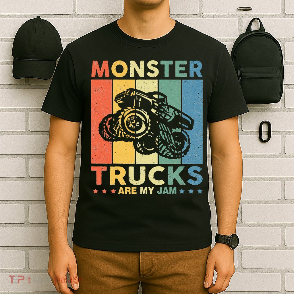 Monster Truck For Adults Kids T-Shirt