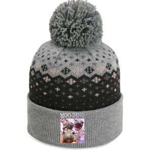 Moodeng The Famous Baby Pigmy Hippo Moodeng The Baniff Cuffed Pom Beanie