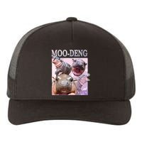 Moodeng The Famous Baby Pigmy Hippo Moodeng Yupoong Adult 5-Panel Trucker Hat