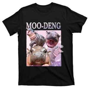 Moodeng The Famous Baby Pigmy Hippo Moodeng T-Shirt