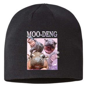 Moodeng The Famous Baby Pigmy Hippo Moodeng Sustainable Beanie